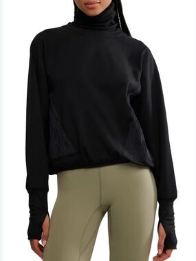 NEW! Free People Black Keepin’ Cozy Run Pullover Brand New With Tags